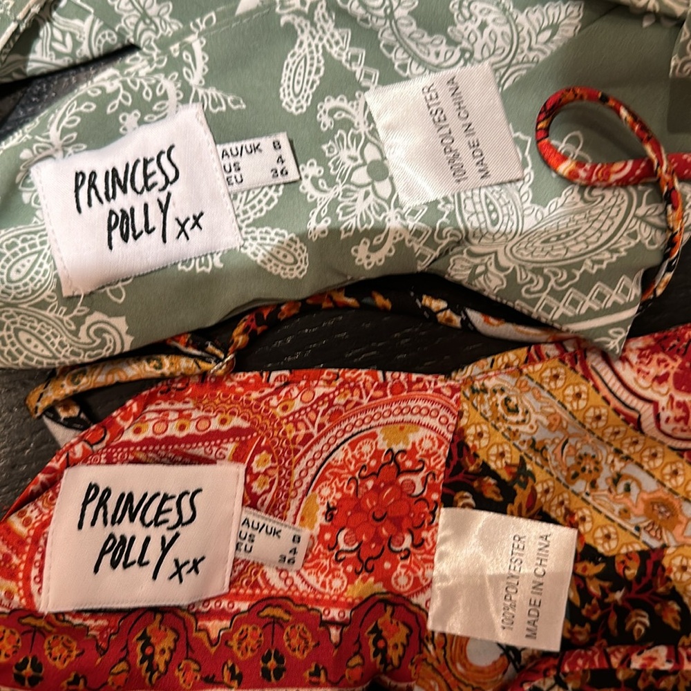 Two Juniors Princess Polly xx tops size 4. - Picture 3 of 3
